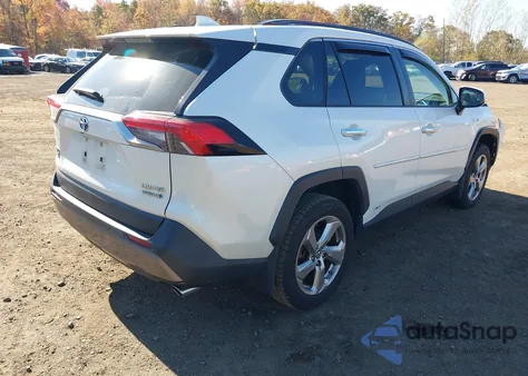 2019 Toyota Rav4 Hybrid Limited из США, поврежденный, VIN JTMDWRFV2KD013576